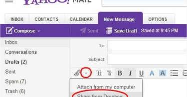 Delete Yahoo Mail Attachments