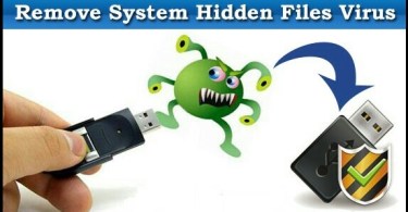 recover hidden files from usb by virus